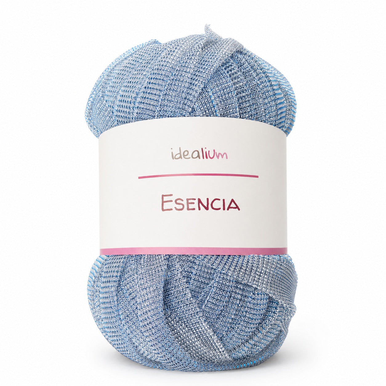 Esencia · Trapillo de gasa con brillo E017 Azul claro