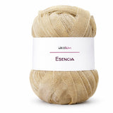 Esencia · Trapillo de gasa con brillo – Color E037 Dorado