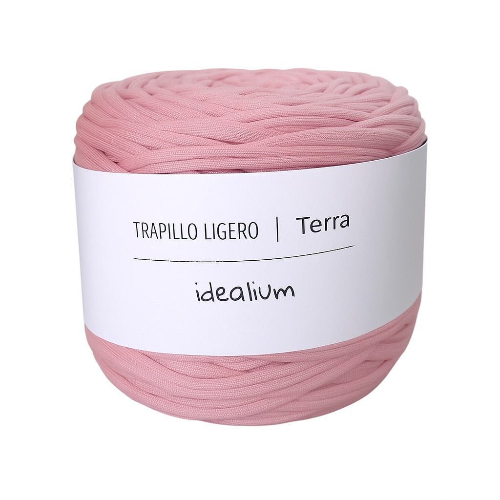 Pack Taller Crochet | Trapillo Terra T002 Rosa empolvado