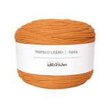 Bobina de Trapillo Ligero TERRA (285-300g) – Colores lisos – Color T-035