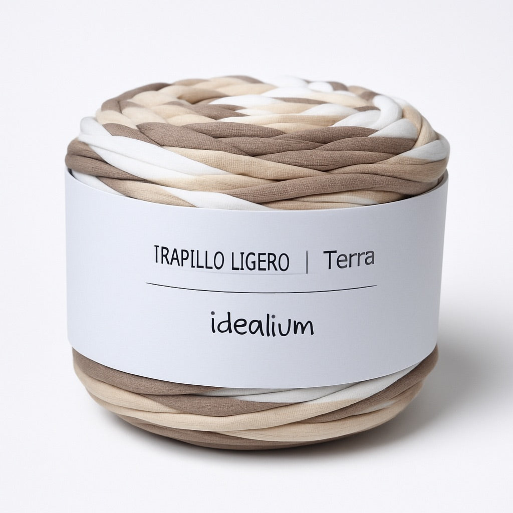 Bobina de Trapillo Ligero TERRA (285-300g) – Multicolor M-072