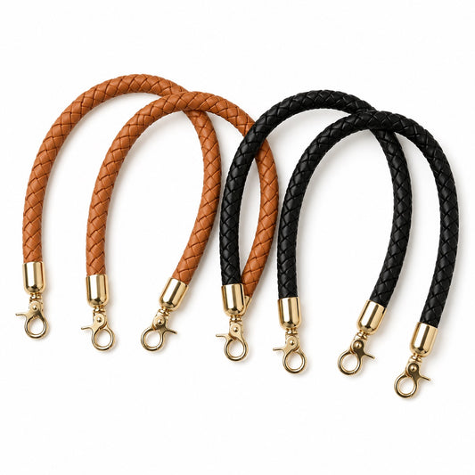 Asas trenzadas de 30 cm para bolso de mano