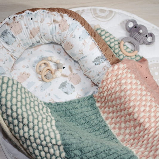 Kit para tejer Manta Sweet Baby