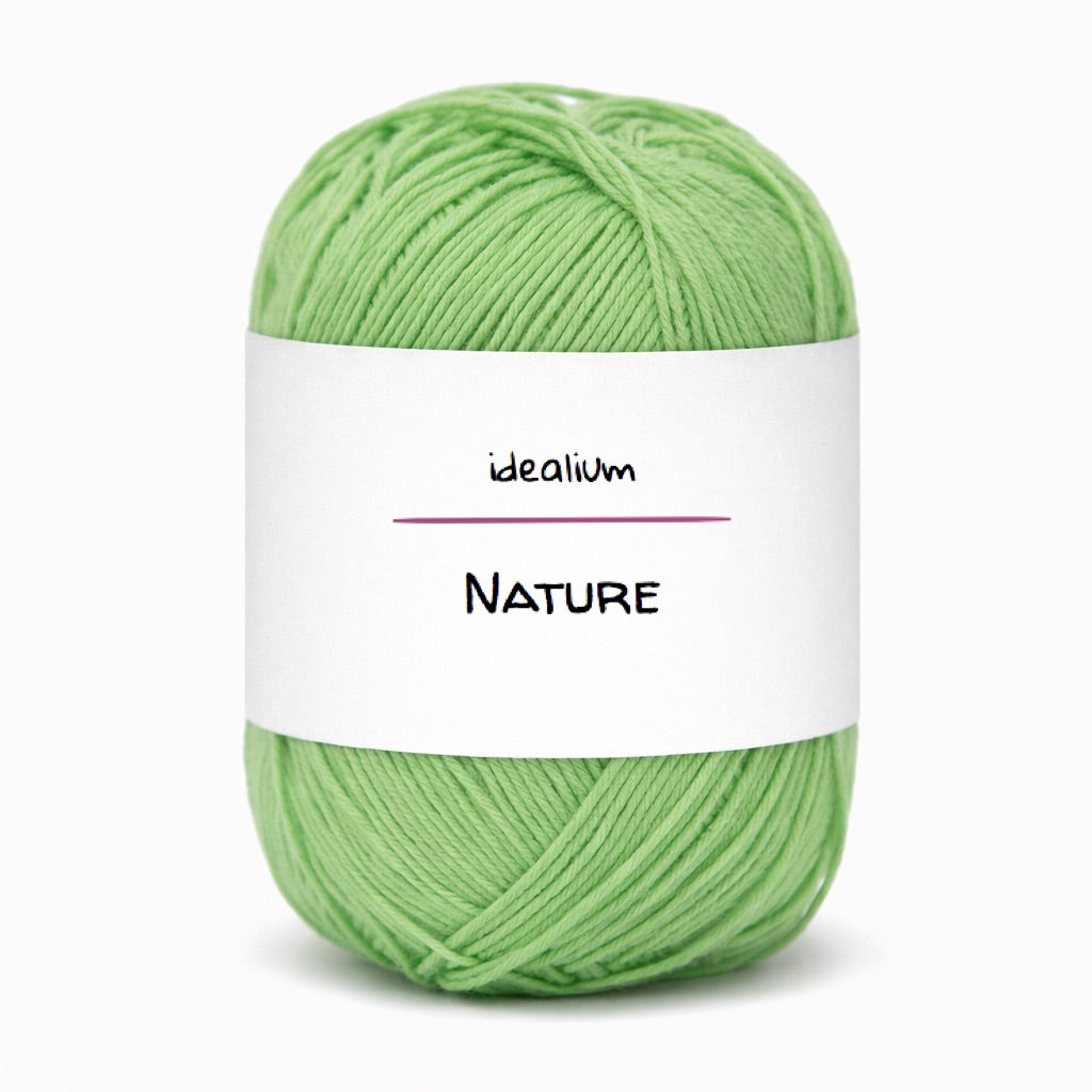 Nature · Algodón básico suave y versátil 104 Verde