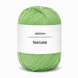 Nature · Soft and versatile basic cotton – Color 104 Verde