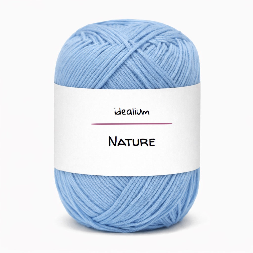 Nature · Algodón básico suave y versátil 106 Azul