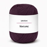 Nature · Soft and versatile basic cotton – Color 112 Berenjena