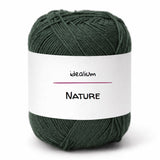 Nature · Soft and versatile basic cotton – Color 114 Verde oscuro