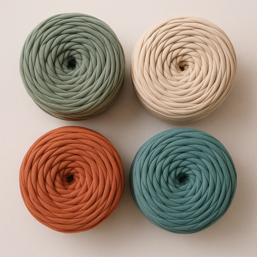 trapillo ligero para alfombras, bolsos o cestos