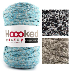 Trapillo-pluma-Ribbon-XL-estampado-Hoooked HOOOKED by DMC