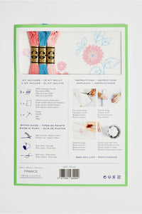 Kit hojas mágicas DMC Flower collection bordado