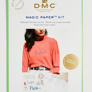 Kit hojas mágicas DMC French collection bordado