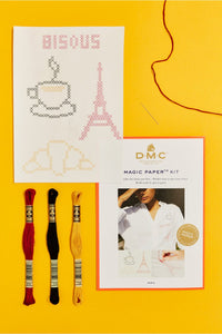Kit hojas mágicas DMC French collection punto de cruz