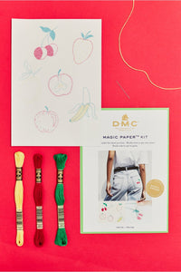 Kit hojas mágicas DMC Fruit collection bordado