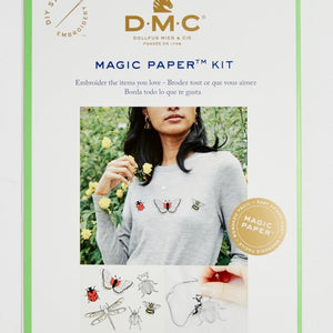 Kit hojas mágicas DMC Insect collection bordado