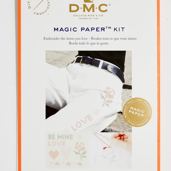 Kit hojas mágicas DMC Love collection punto de cruz