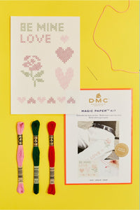Kit hojas mágicas DMC Love collection punto de cruz