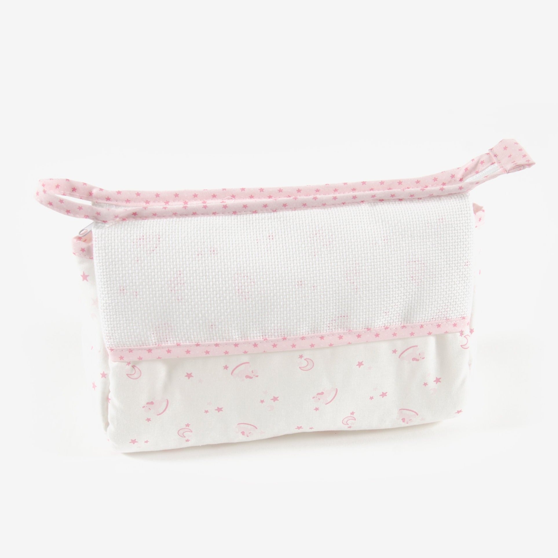 Neceser para bordar Baby Stars rosa
