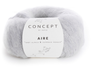 Lana-extra-suave-con-alpaca-y-mohair-AIRE-25g-nº2 KATIA