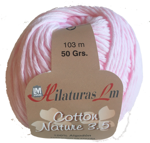 Algodón-100%-NATURE-3.5-50g-nº3 HILATURAS LM