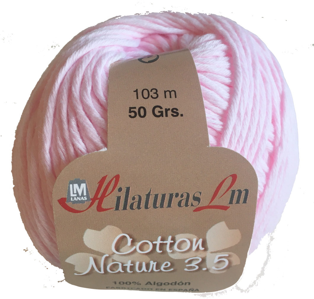 Algodón-100%-NATURE-3.5-50g-nº3 HILATURAS LM